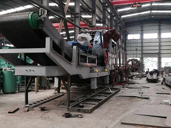 西藏建筑垃圾移動(dòng)破碎機(jī)建筑垃圾