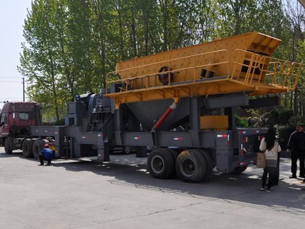 反擊破移動式破碎站出租